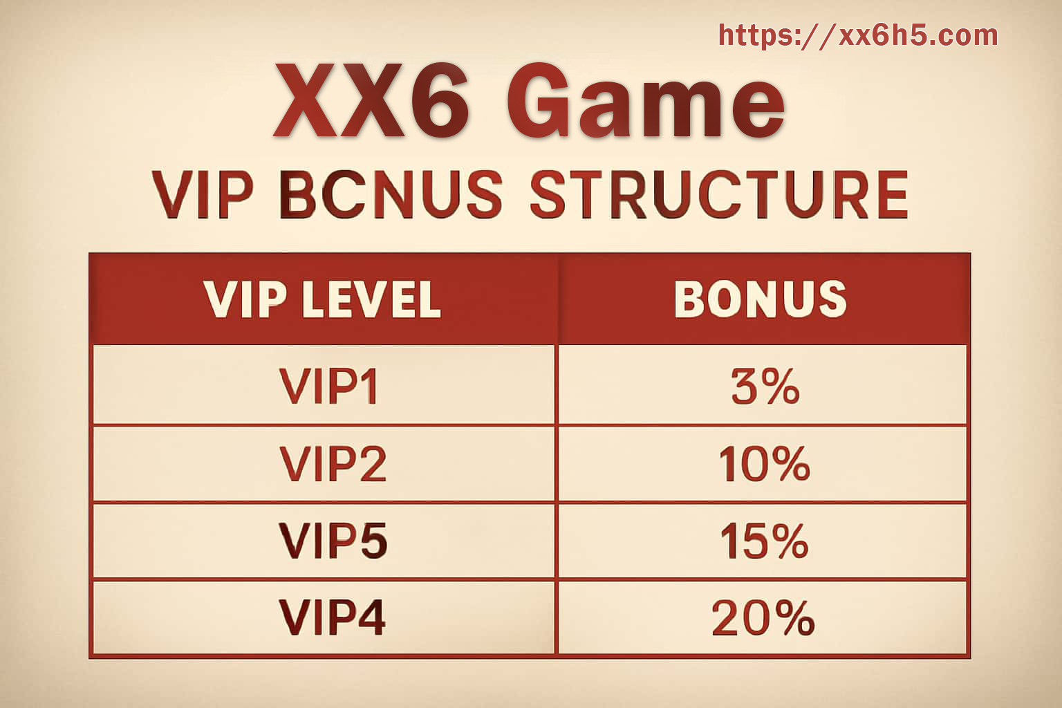 XX6 membership illustration in red and black